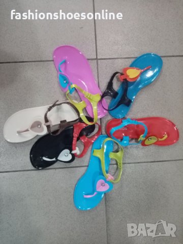 Дамски сандали силикон, сърце. , снимка 1
