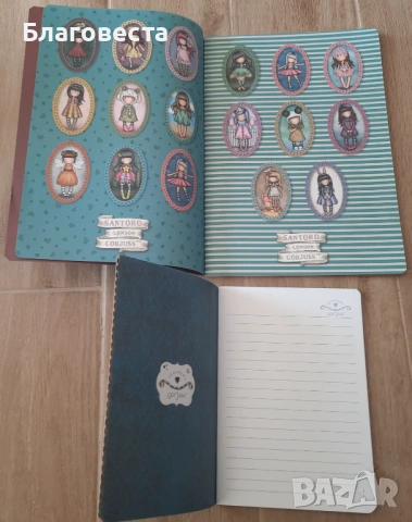 "Дневник за пътешествия"- Santoro Gorjuss, снимка 8 - Ученически пособия, канцеларски материали - 53828406
