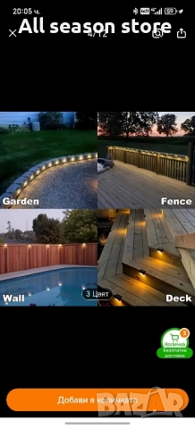 Соларни лампи за парапет/стълби , снимка 4 - Соларни лампи - 51639865