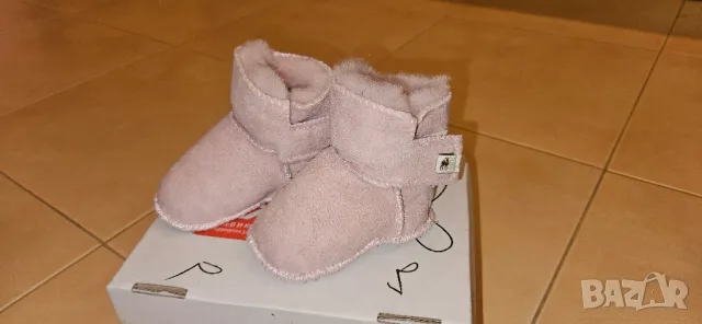 Нови кожени пантофки, номер 16/17, снимка 3 - Бебешки обувки - 48144894