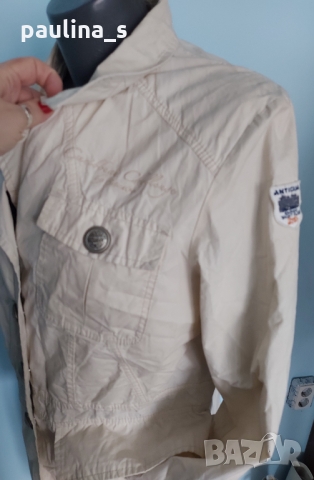 Два броя / Марково спортно яке / едноредно сако, цвят Слонова кост , снимка 5 - Якета - 36089607