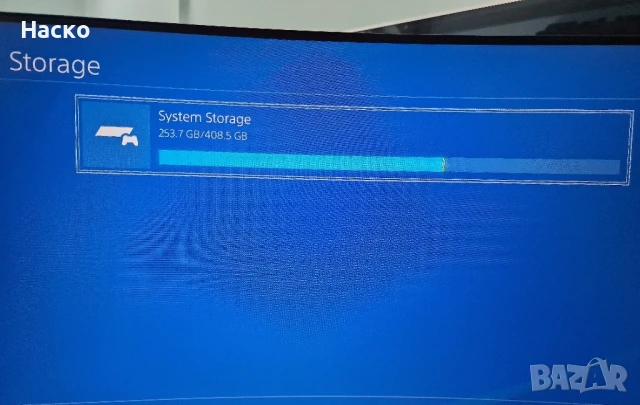 Ps4 fat 500gb + 3 игри джойстик PlayStation 4, снимка 6 - PlayStation конзоли - 50879405