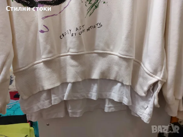 Дамска блуза,S/M, снимка 2 - Блузи с дълъг ръкав и пуловери - 55816331