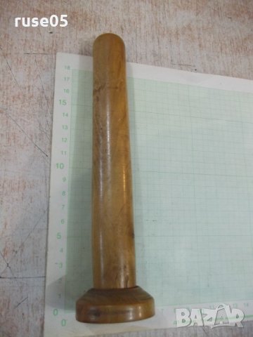 Мензура стара германска с дървени стойка и предпазен капак, снимка 6 - Други ценни предмети - 34243228