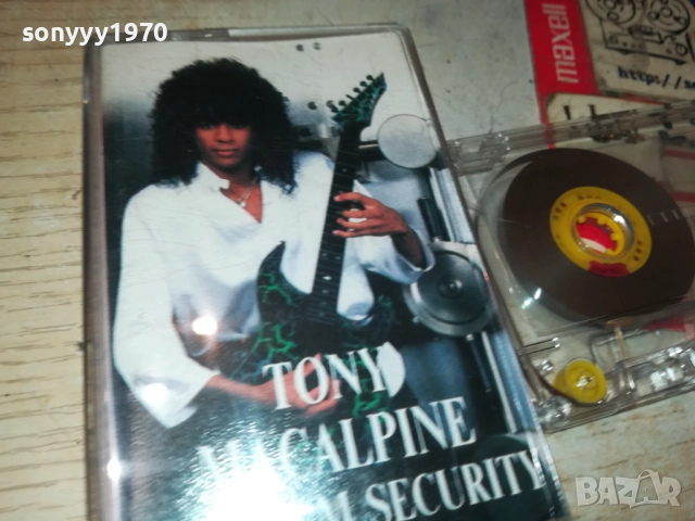 TONY MACALPINE 1109251630, снимка 3 - Аудио касети - 51680895
