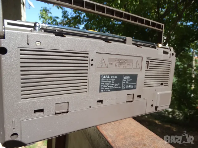 SABA RCR-520 ..., снимка 13 - Радиокасетофони, транзистори - 56337622