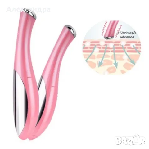 Масажор за около очите с вибрация за премахване на бръчки и тъмни кръгове TV619, снимка 6 - Козметика за лице - 49049386