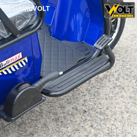 Двуместна CARGO електрическа триколка BULLMAX A10 CE, 60V, 2800W, 20Ah, снимка 9 - Инвалидни скутери - 51963285
