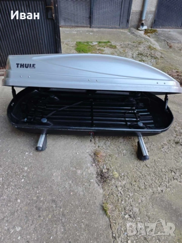 Автобокс Thule Atlantis 200, куфар за таван, ауто бокс, снимка 9 - Аксесоари и консумативи - 53733336