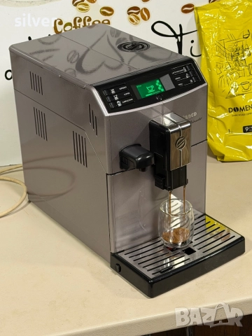 Кафемашина кафе автомат saeco minuto с гаранция, снимка 3 - Кафемашини - 52236190