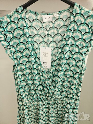 дълга рокля Vila , снимка 2 - Рокли - 42375830