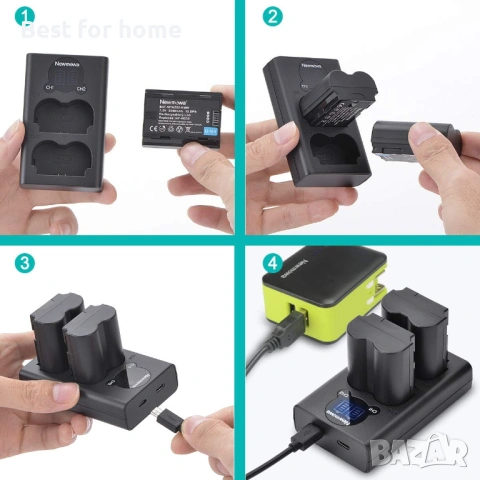 Newmowa NP-W235 резервна батерия, снимка 5 - Друга електроника - 53737198