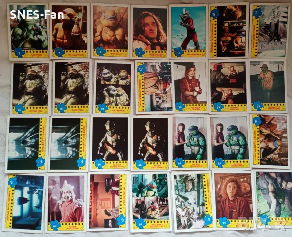 Стари картончета Костенурките нинджа