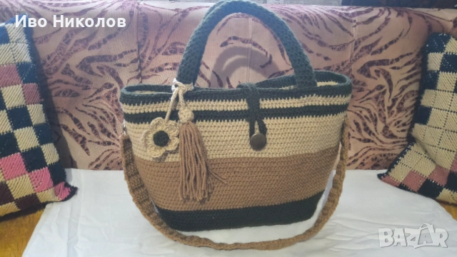 Дамски плетени чанти 