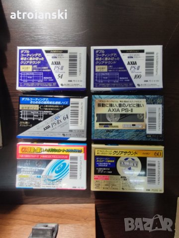 Японски аудио касети FUJI / AXIA, снимка 7 - Аудио касети - 29173720