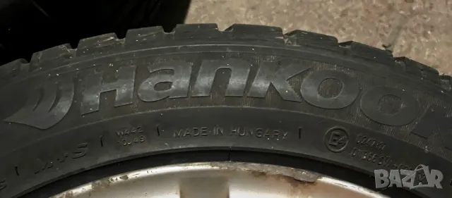 4бр. оригинални италиански алуминиеви джанти 16" 5х114,3мм 7J ЕТ35 модел GLO1706зимни гуми 205/55/16, снимка 8 - Гуми и джанти - 50214435