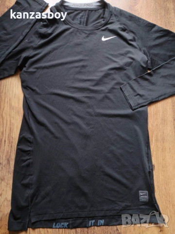 Nike Pro Combat Cool Compression - мъжка фитнес блуза КАТО НОВА ХЛ УМАЛЕНА, снимка 4 - Блузи - 53249547
