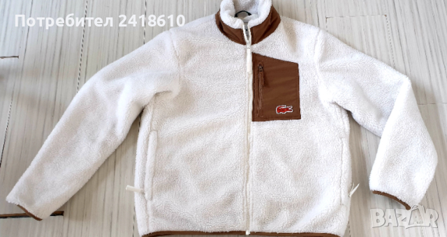 Lacoste Pile Fleece Sherpa Unisex Size L  НОВО! ОРИГИНАЛ! Унисекс Яке Горнище!, снимка 11 - Якета - 52920652