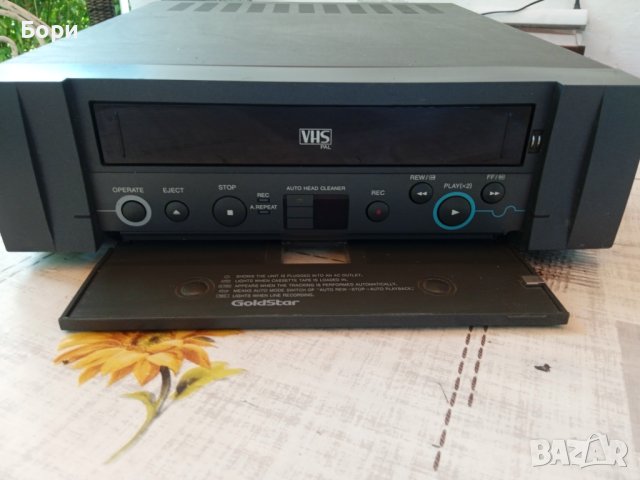 GoldStar P-R500AW VHS Видео, снимка 4 - Плейъри, домашно кино, прожектори - 41281216