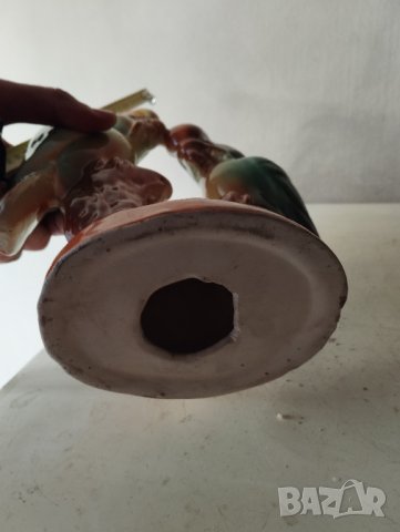 керамична статуетка-папагали, снимка 7 - Статуетки - 42165851