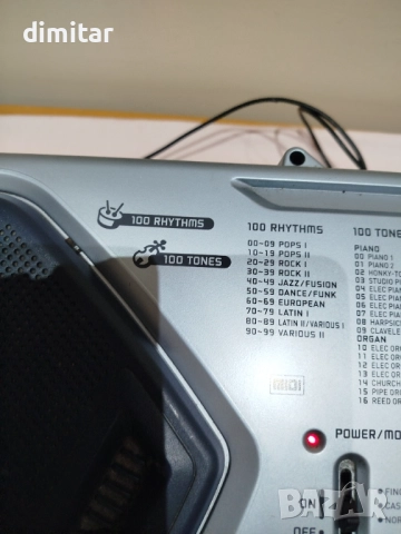 Синтезатор CASIO CTK -491, снимка 5 - Синтезатори - 52558087