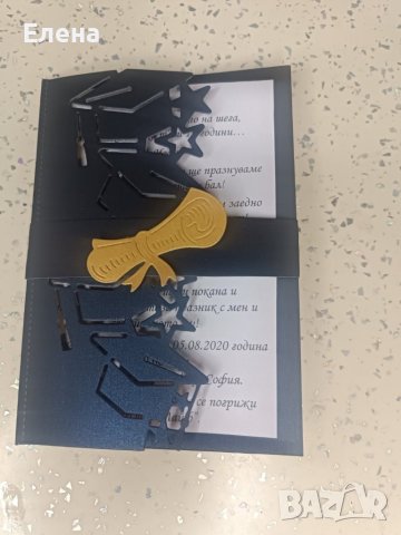 Покани за абитуриентски бал 