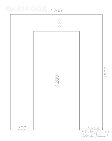 П- образна ножична, хидравлична, повдигаща маса, снимка 2 - Други машини и части - 48770331