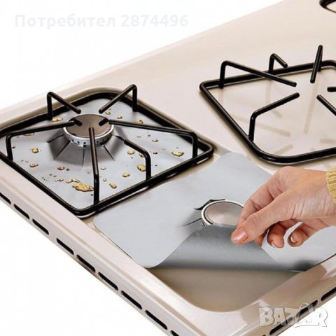 1714 Алуминиево фолио-протектор за газов котлон, снимка 6 - Други стоки за дома - 35737676