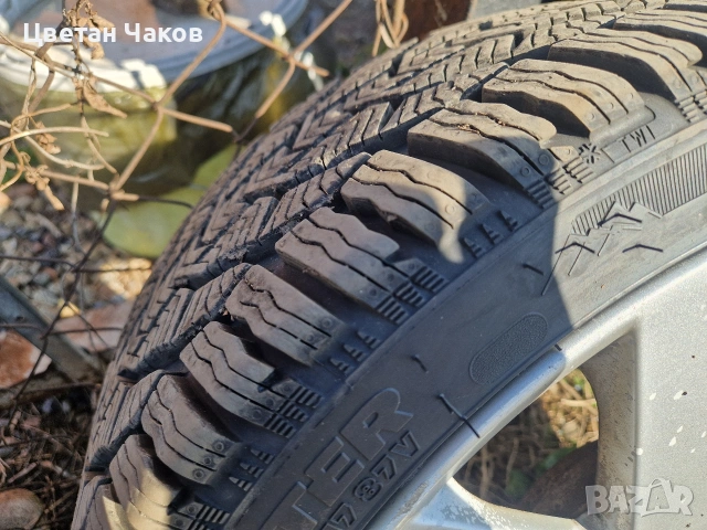 Pеugeot 207 джанти с гуми, снимка 2 - Автомобили и джипове - 53763059