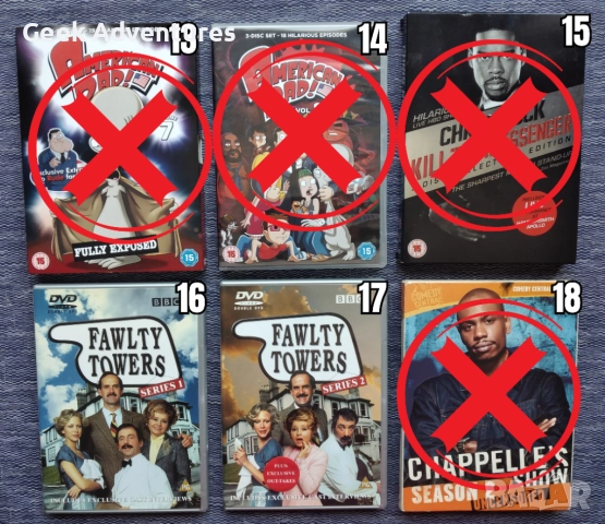 DVD Boxsets - Manga, Akira, Tyson, American Dad, Curb на Английски Език, снимка 3 - DVD филми - 48257257