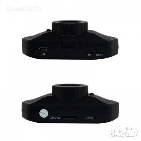 DVR HD Автомобилен видеорегистратор с 2 камери + микрофон, снимка 3 - Аксесоари и консумативи - 39296044