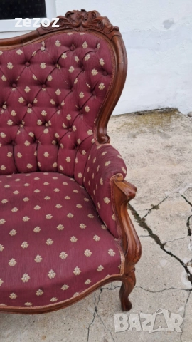 Диван ретро масив, снимка 4 - Дивани и мека мебел - 52132177