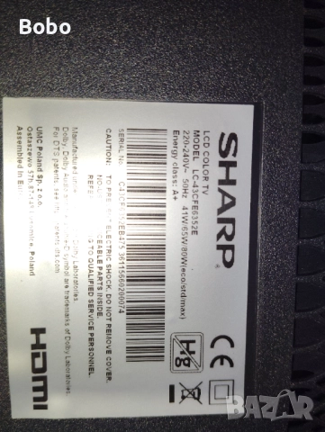 Main board TP.MS6308.PB711, снимка 3 - Части и Платки - 52017400