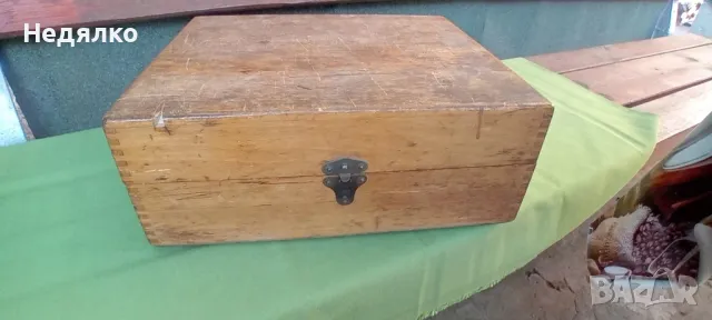 Винтидж ГДР кутия от часовникарски струг