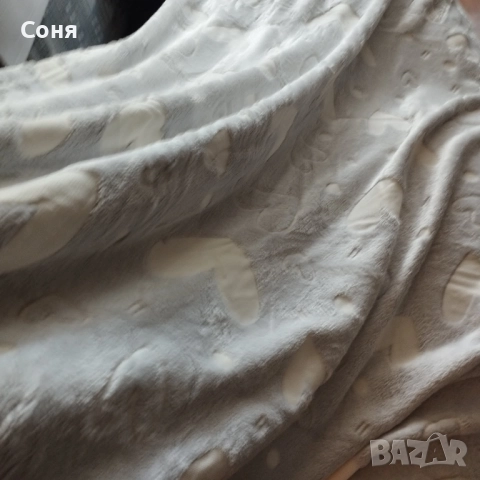 Мекичко одеяло на сърчица , снимка 2 - Олекотени завивки и одеяла - 51636670