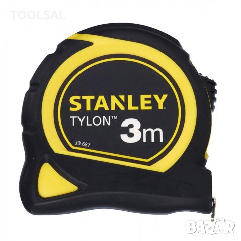 Ролетка Stanley гумирана противоударна 3 м, Tylon™, снимка 2 - Други инструменти - 34000039