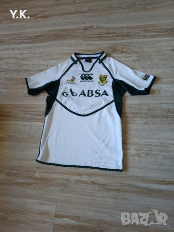 Оригинална мъжка тениска Canterbury x South Africa National Rugby Team / Season 11-12 (Away), снимка 2 - Тениски - 42018893