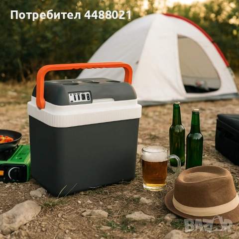 Хладилна кутия Oliver Voltz, 24 литра, активна, охлаждане и затопляне, снимка 3 - Други - 53841391