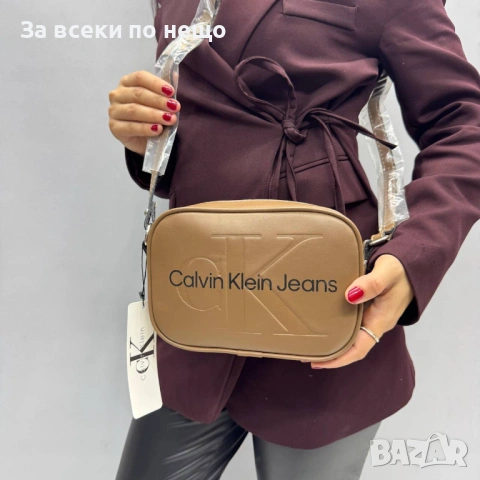 Calvin Klein Дамска Чанта През Рамо Келвин Клайн - Налични Различни Цветове Код SK485, снимка 6 - Чанти - 53039128