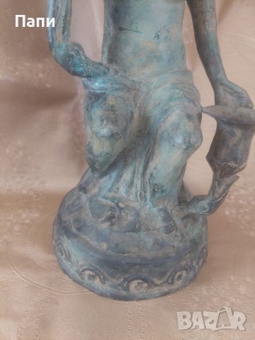 Бронзова италианска скулптура от 19-ти век, снимка 9 - Антикварни и старинни предмети - 39613016