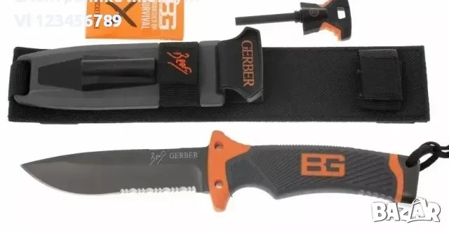 Нож за оцеляване Gerber Bear Grylls Survival 