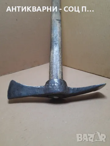 Соц Стара Малка Ръчно Кована Киркобрадва., снимка 3 - Антикварни и старинни предмети - 48491604