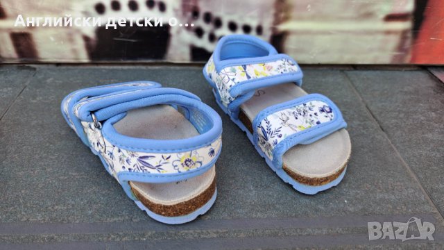 Английски детски сандали с естествена кожа-M&S, снимка 2 - Детски сандали и чехли - 41064279