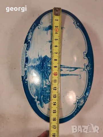 ретро холандска метална кутия за чай 22/2, снимка 6 - Колекции - 49183232