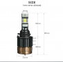 Лед крушки cree xpg  h7 h4 hb3 hb4  h15 LED , снимка 7