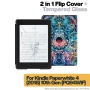 Калъф + протектор за Kindle Paperwhite 2018 (10th Gen) - Mandala Galaxy, снимка 2