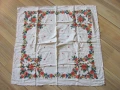 Стара кърпа за глава за носия 83х83см., снимка 1