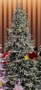 Коледна елха с вградени лампички по връхчетата, снимка 6