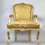 Кресло барок голд, снимка 3