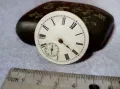 МЕХАНИЗЪМ от СТАР ШВЕЙЦАРСКИ РЯДЪК ДЖОБЕН ЧАСОВНИК с РИМСКИ ЦИФЕРБЛАТ с ФУНКЦИОНИРАЩ БАЛАНС 13734, снимка 2